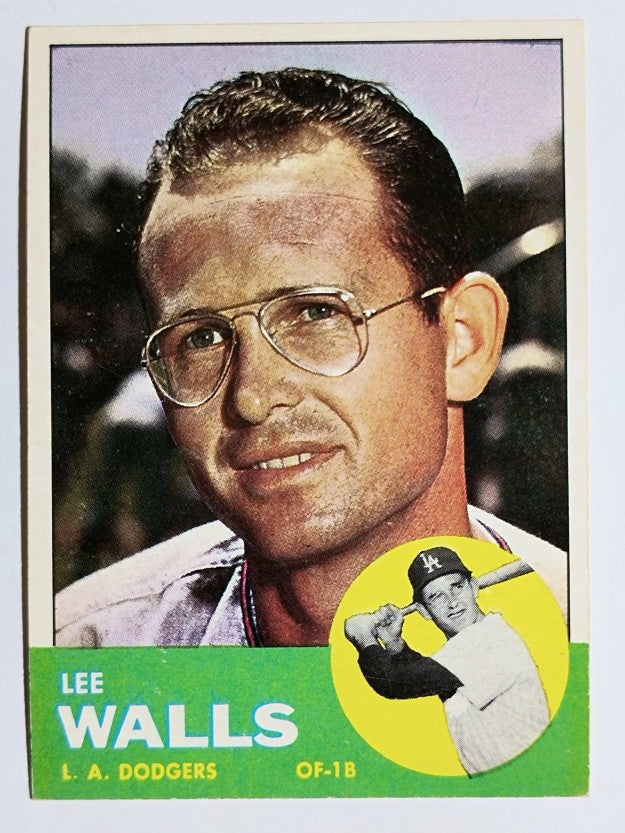 1963 Topps #11 Lee Walls (EXMT)