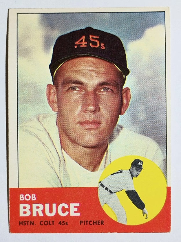 1963 Topps #24 Bob Bruce (EX)
