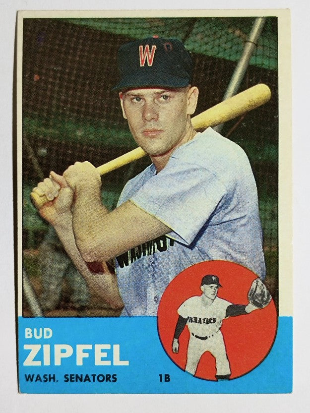 1963 Topps #69 Bud Zipfel RC (EX)
