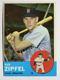 1963 Topps #69 Bud Zipfel RC (EX)