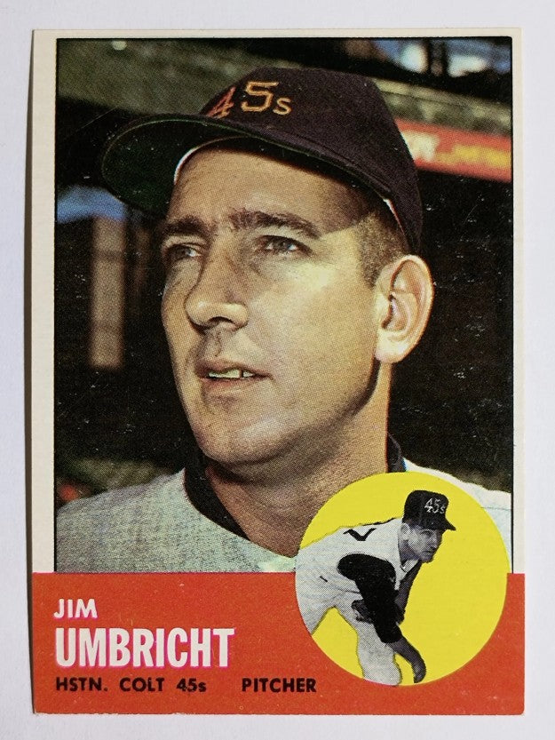 1963 Topps #99 Jim Umbricht (EX)