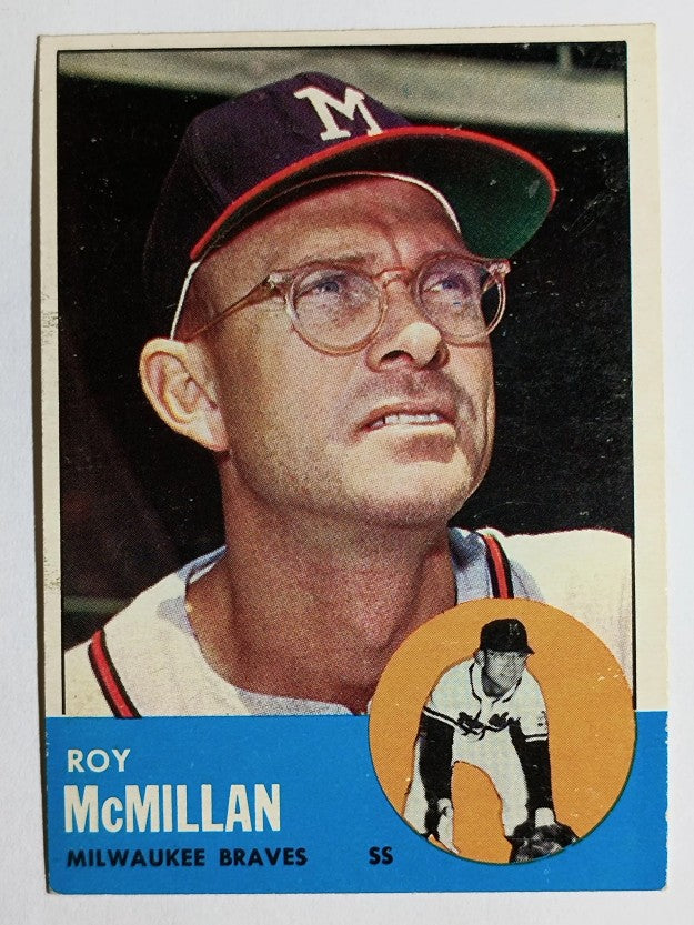1963 Topps #156 Roy McMillan (EX)