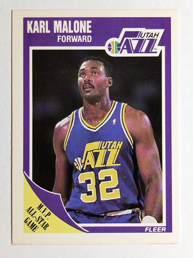 1989-90 Fleer #155 Karl Malone