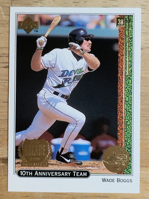 1999 Upper Deck 10th Anniversary Team #X15 Wade Boggs