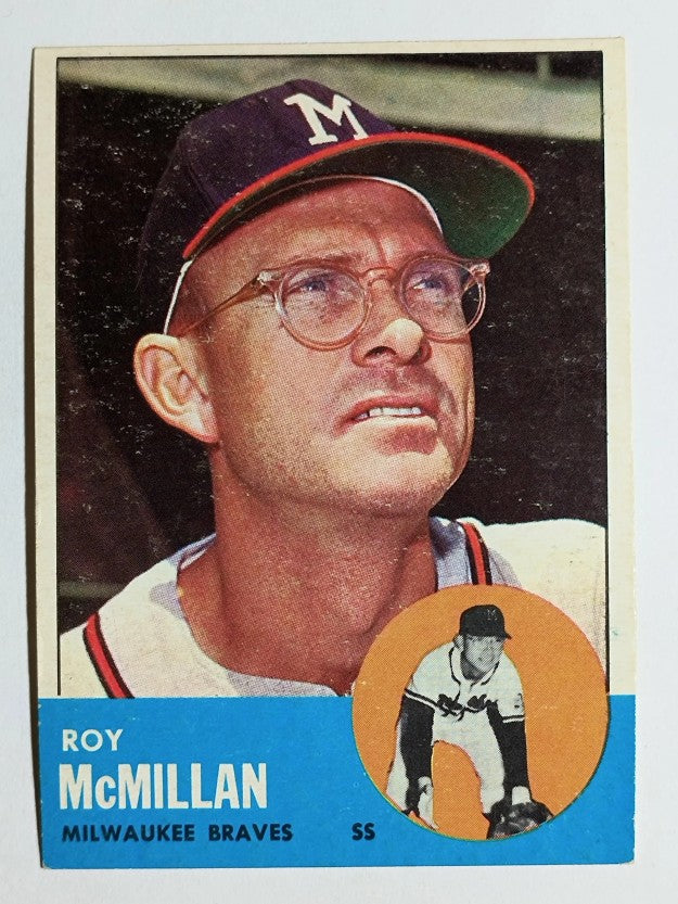 1963 Topps #156 Roy McMillan (EX)