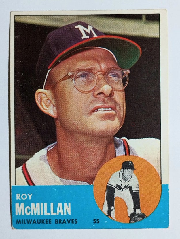 1963 Topps #156 Roy McMillan (EX)