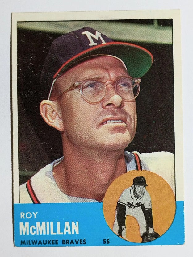 1963 Topps #156 Roy McMillan (EX)