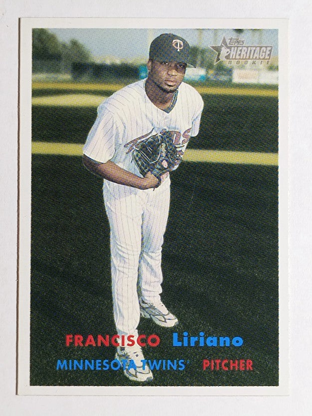 2006 Topps Heritage #156 Francisco Liriano