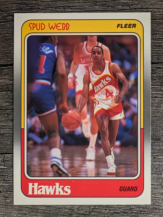 1988-89 Fleer #4 Spud Webb