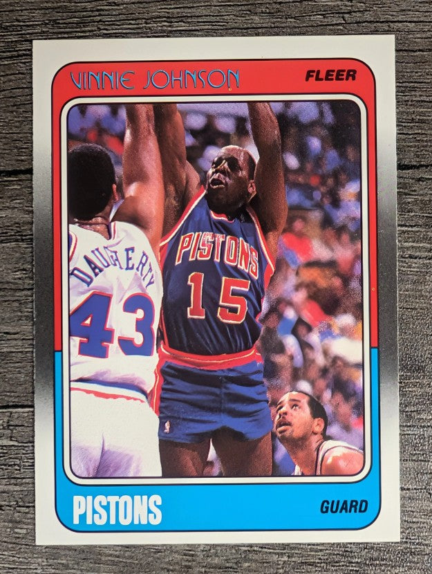 1988-89 Fleer #41 Vinnie Johnson