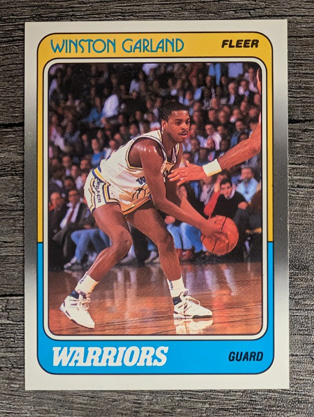 1988-89 Fleer #46 Winston Garland RC