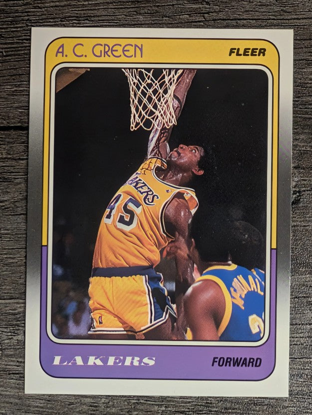 1988-89 Fleer #66 A.C. Green