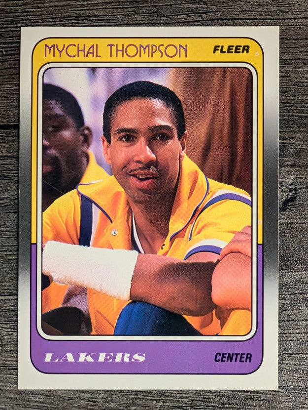1988-89 Fleer #69 Mychal Thompson