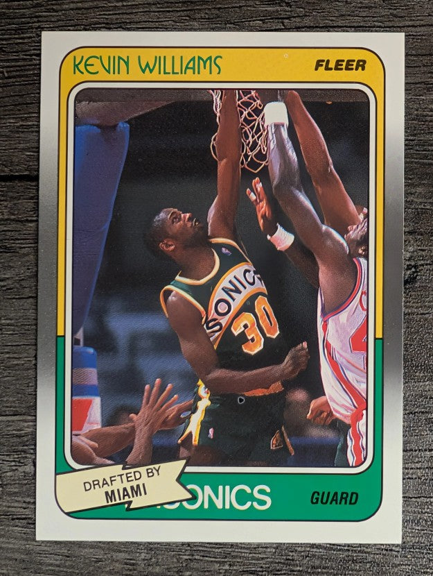 1988-89 Fleer #72 Kevin Williams