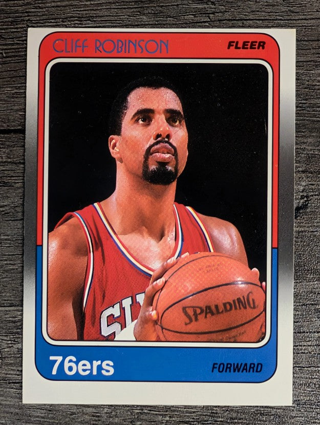 1988-89 Fleer #88 Cliff Robinson