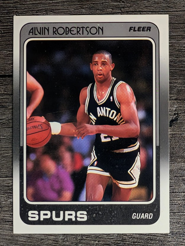 1988-89 Fleer #105 Alvin Robertson