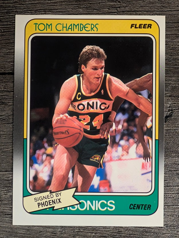 1988-89 Fleer #106 Tom Chambers