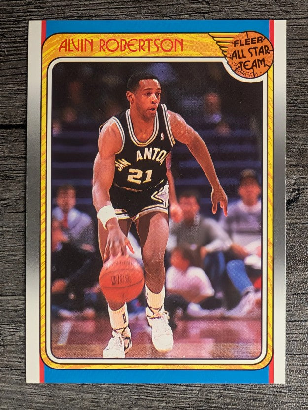 1988-89 Fleer #128 Alvin Robertson AS