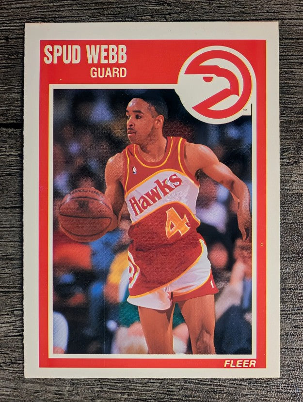 1989-90 Fleer #6 Spud Webb