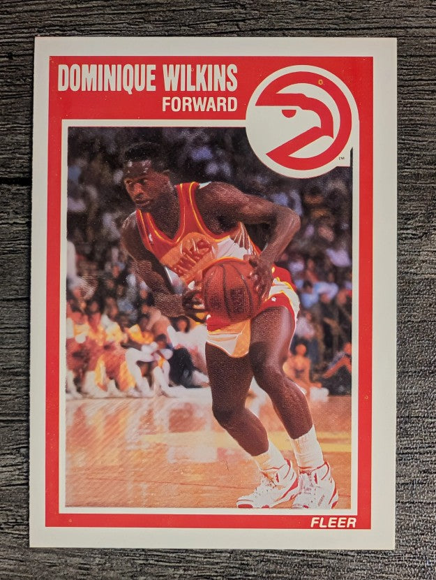 1989-90 Fleer #7 Dominique Wilkins