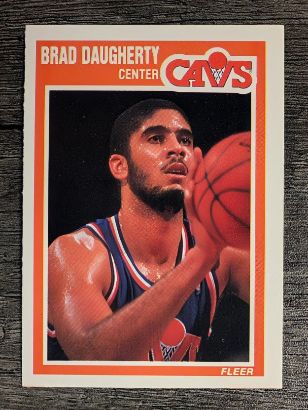 1989-90 Fleer #25 Brad Daugherty