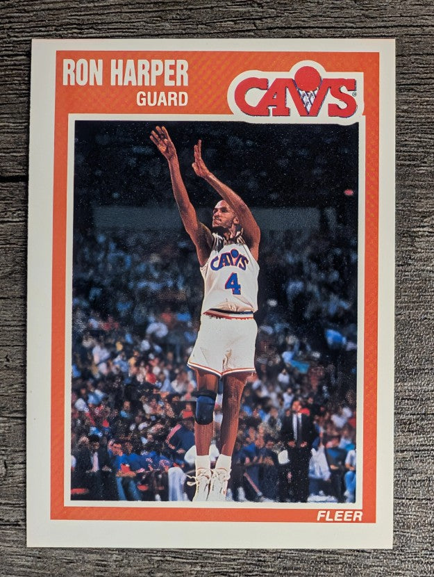 1989-90 Fleer #27 Ron Harper
