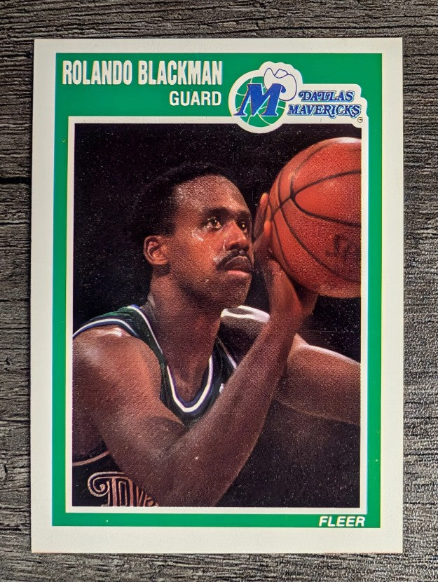 1989-90 Fleer #32 Rolando Blackman