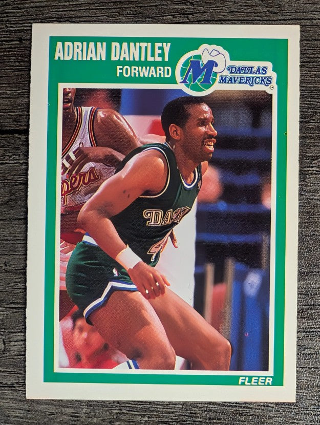 1989-90 Fleer #33 Adrian Dantley