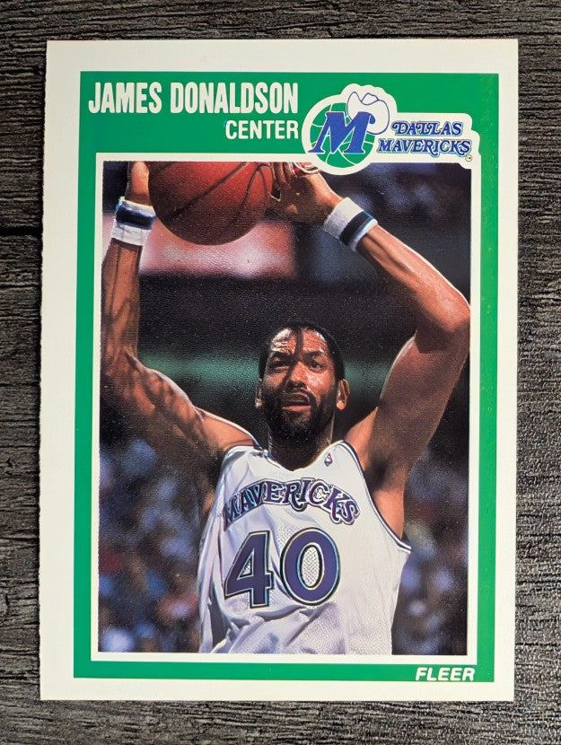 1989-90 Fleer #34 James Donaldson