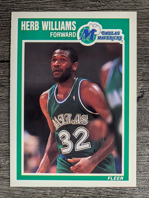 1989-90 Fleer #37 Herb Williams