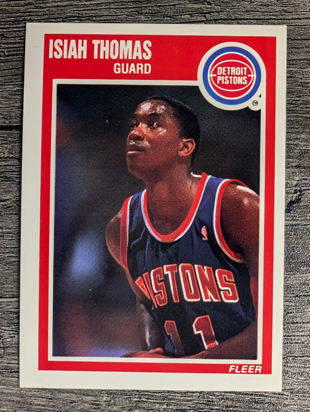 1989-90 Fleer #50 Isiah Thomas