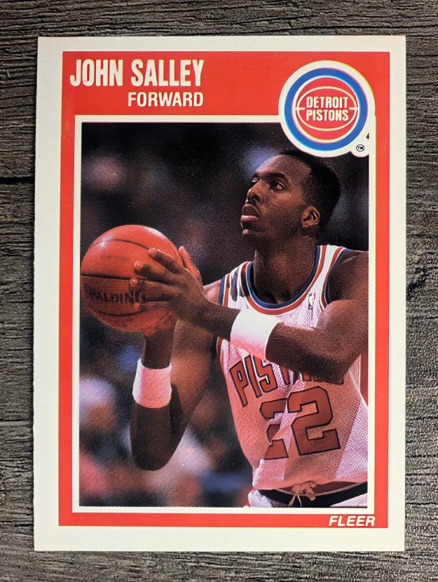 1989-90 Fleer #51 John Salley