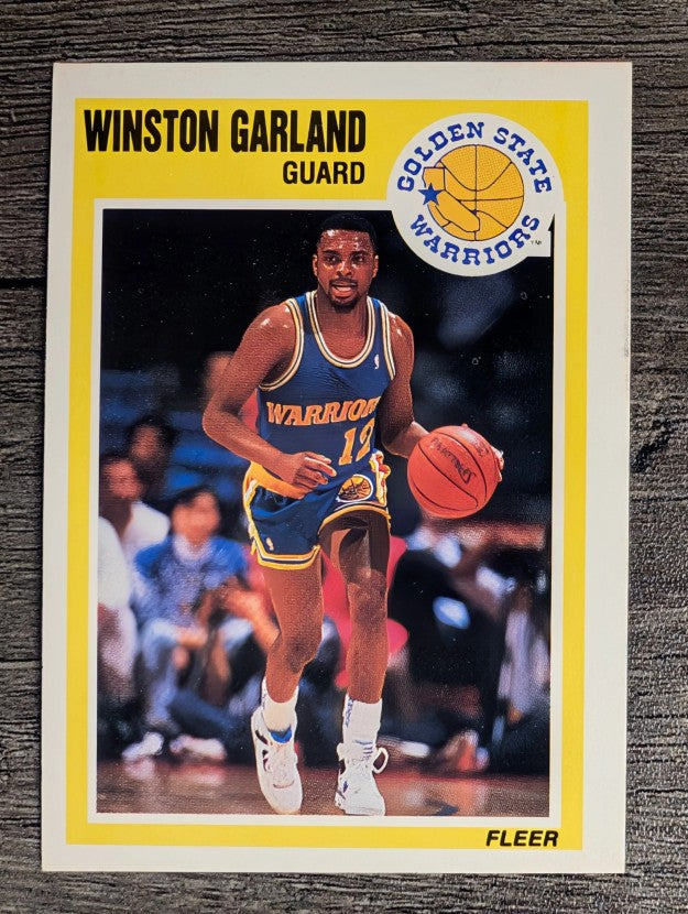 1989-90 Fleer #53 Winston Garland