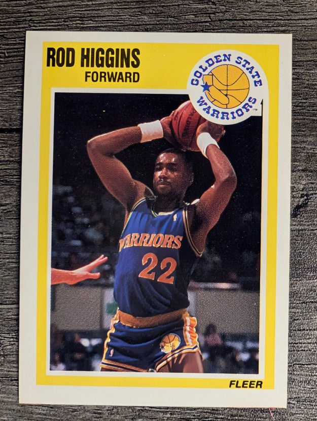1989-90 Fleer #54 Rod Higgins