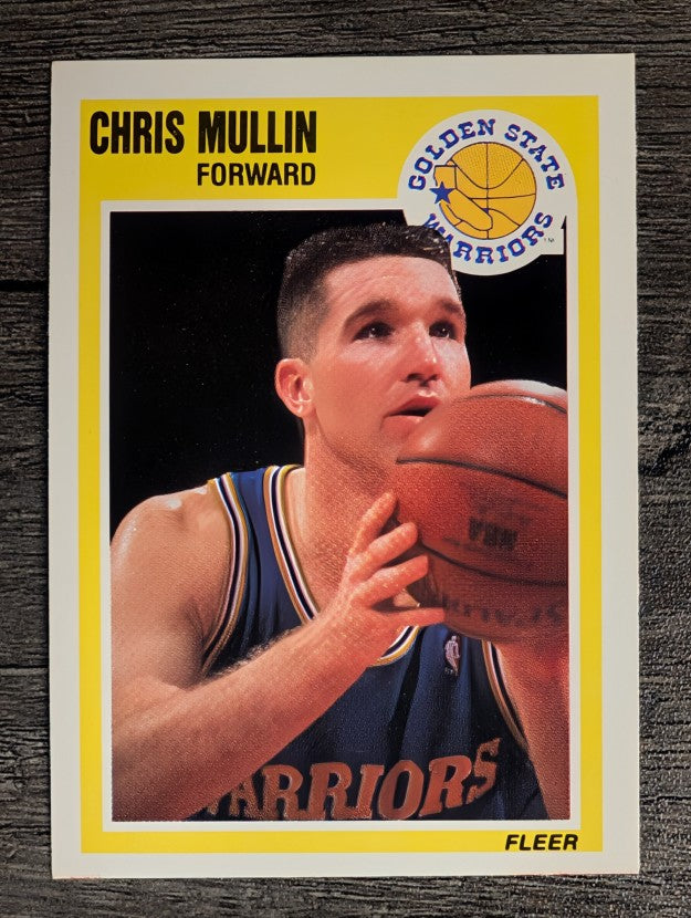 1989-90 Fleer #55 Chris Mullin