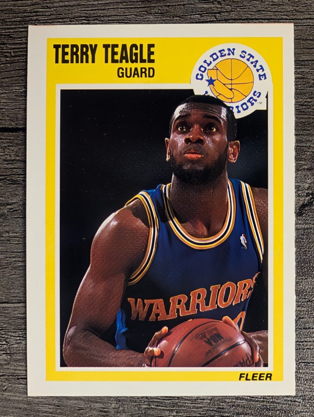 1989-90 Fleer #57 Terry Teagle