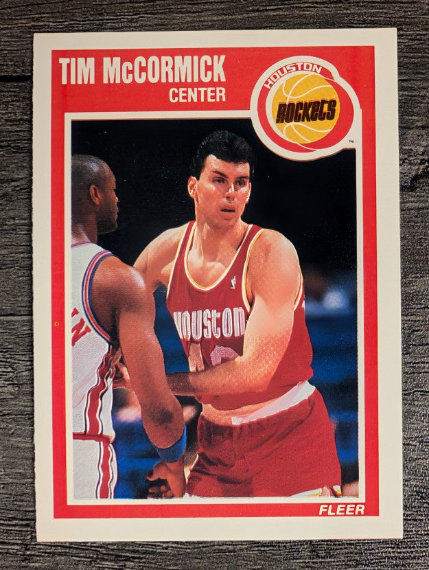1989-90 Fleer #60 Tim McCormick