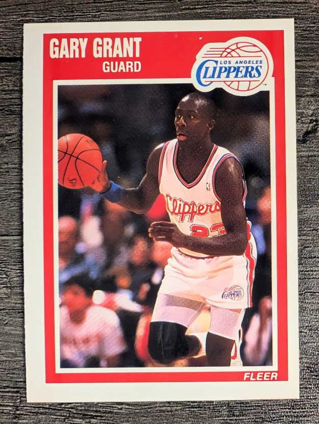 1989-90 Fleer #70 Gary Grant RC