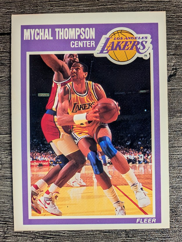 1989-90 Fleer #79 Mychal Thompson