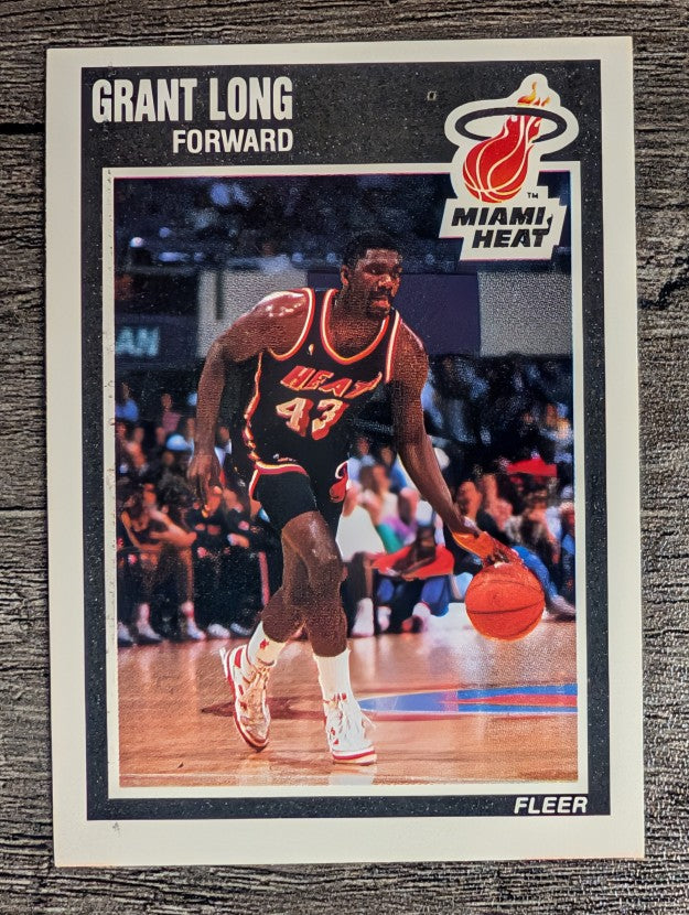 1989-90 Fleer #82 Grant Long RC
