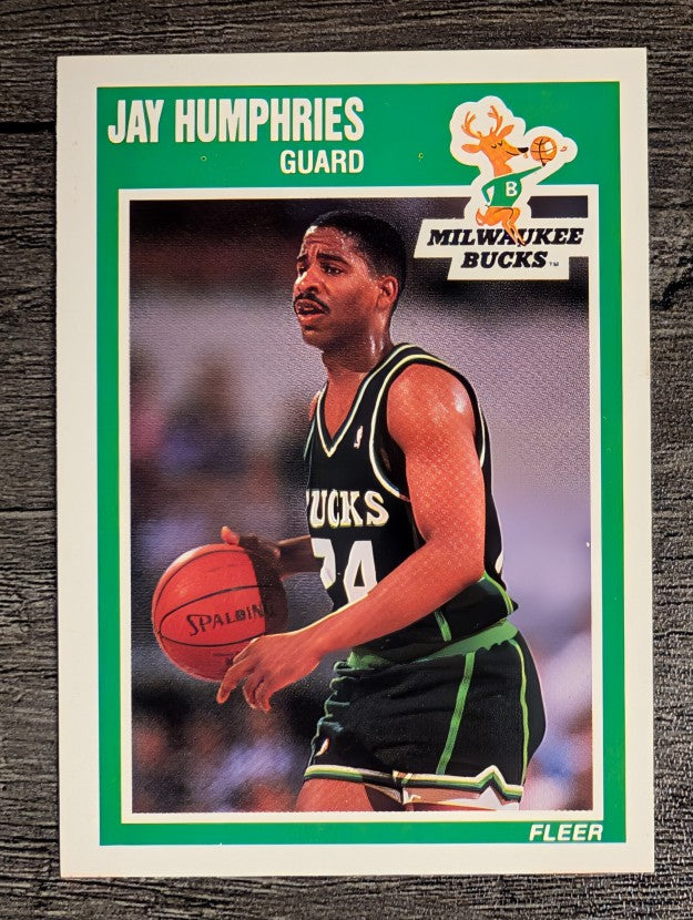 1989-90 Fleer #86 Jay Humphries