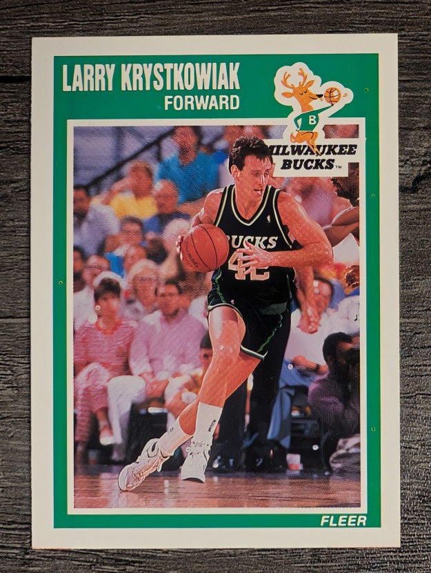 1989-90 Fleer #87 Larry Krystkowiak RC