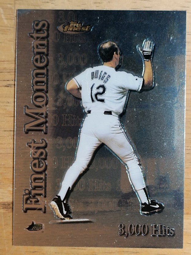 2000 Finest Moments #FM4 Wade Boggs