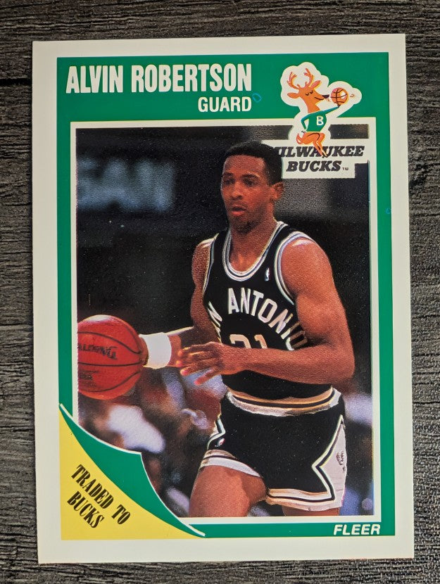 1989-90 Fleer #90 Alvin Robertson