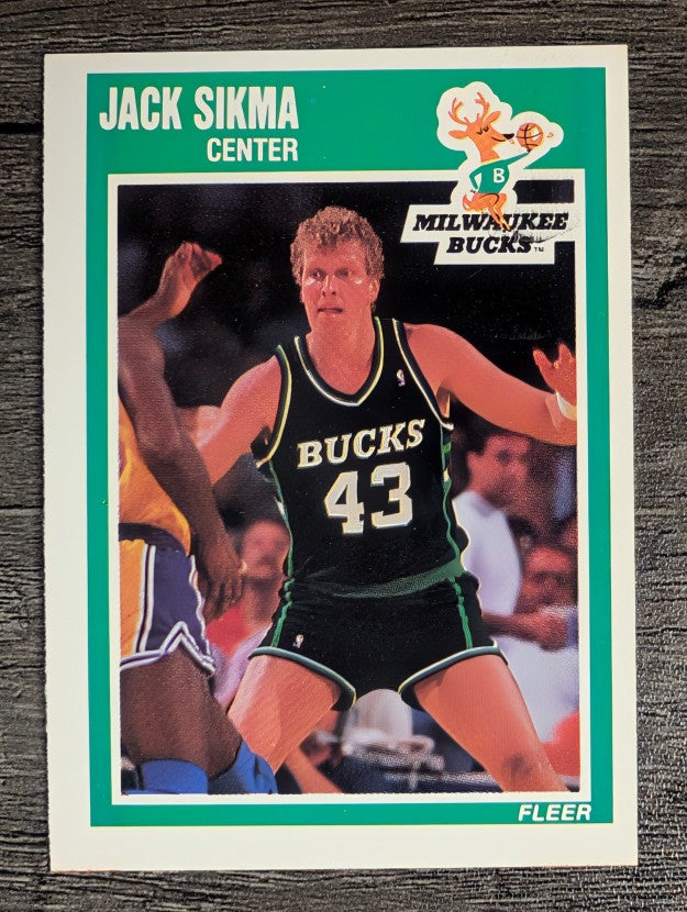 1989-90 Fleer #91 Jack Sikma