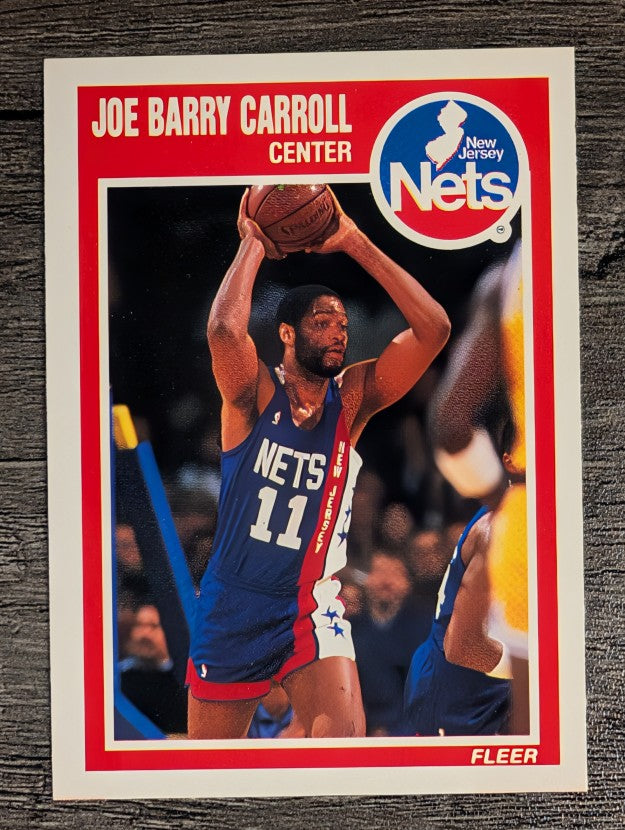 1989-90 Fleer #95 Joe Barry Carroll