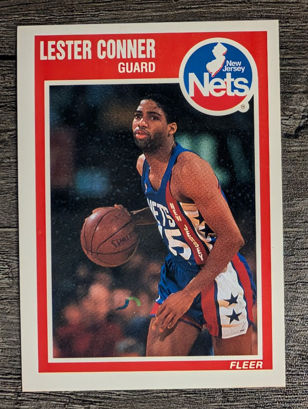 1989-90 Fleer #96 Lester Conner