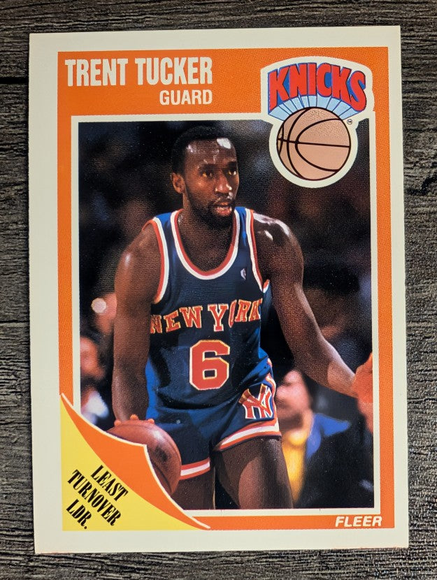 1989-90 Fleer #105 Trent Tucker