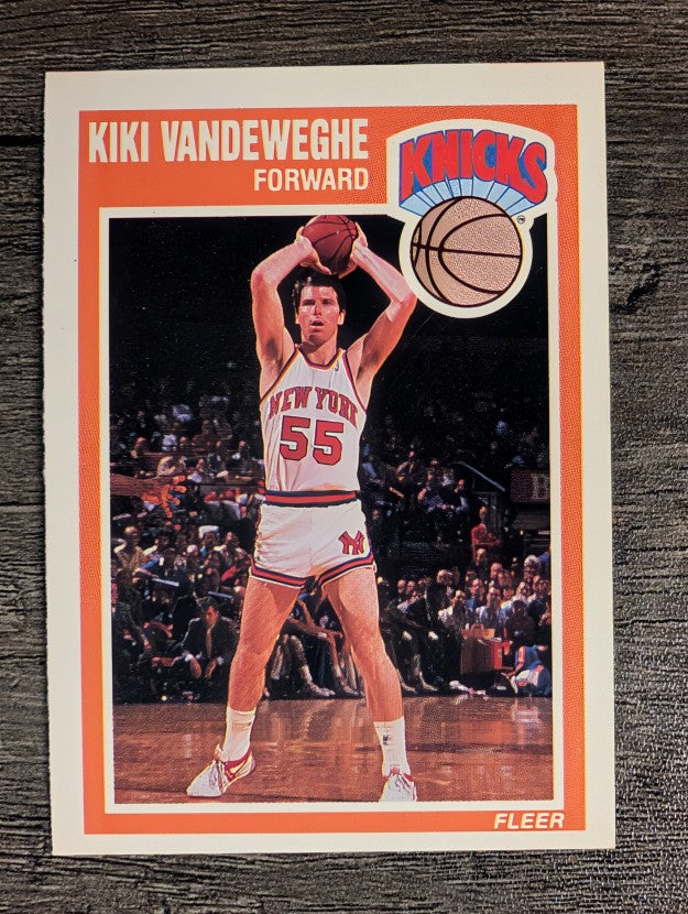 1989-90 Fleer #106 Kiki Vandeweghe
