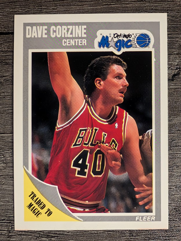 1989-90 Fleer #109 Dave Corzine
